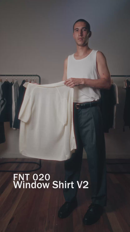 FNT 020 Window Shirt (Natural)