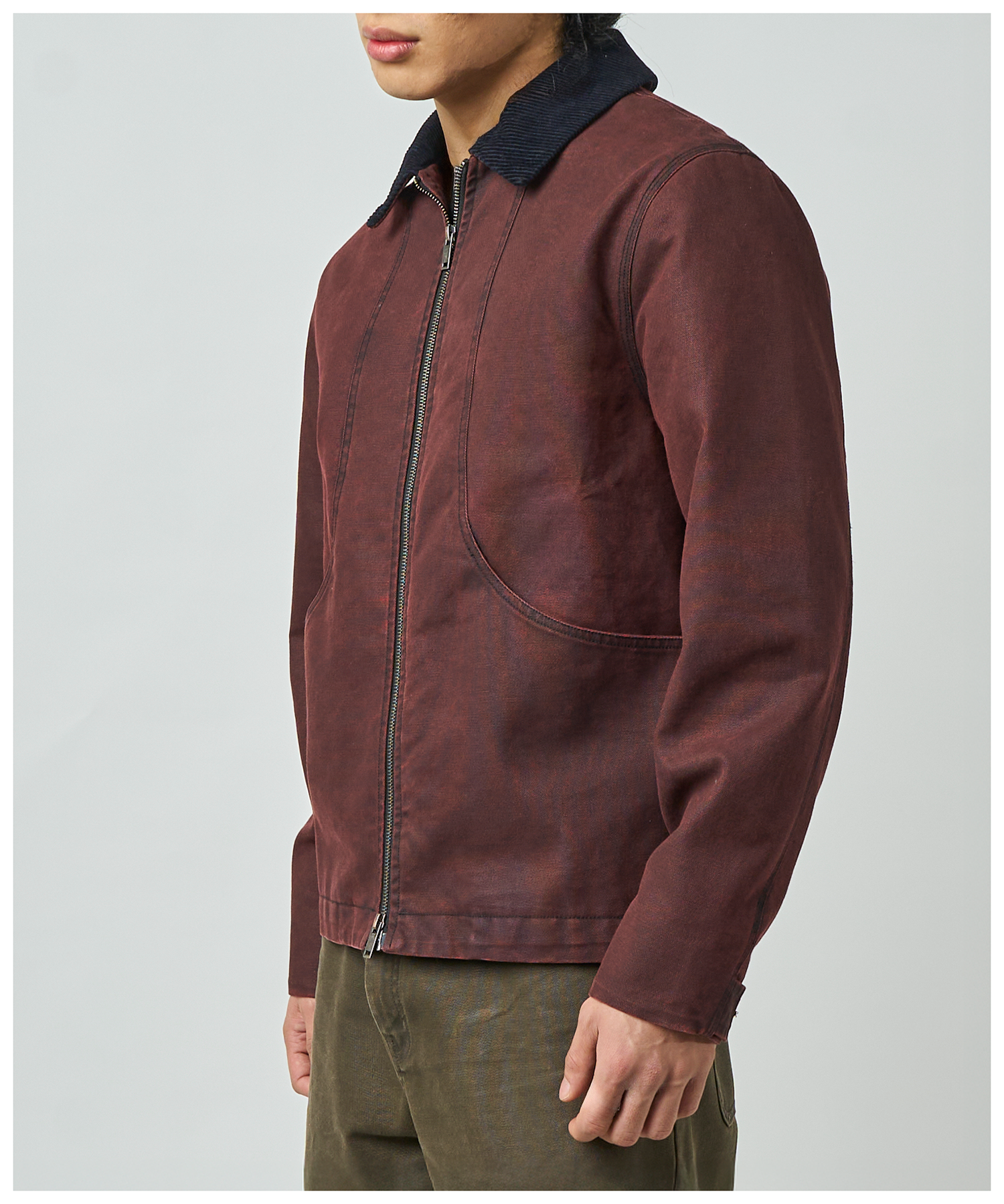 FNT 008 Three Process Gatherer Jacket (Pomegranate) image 9