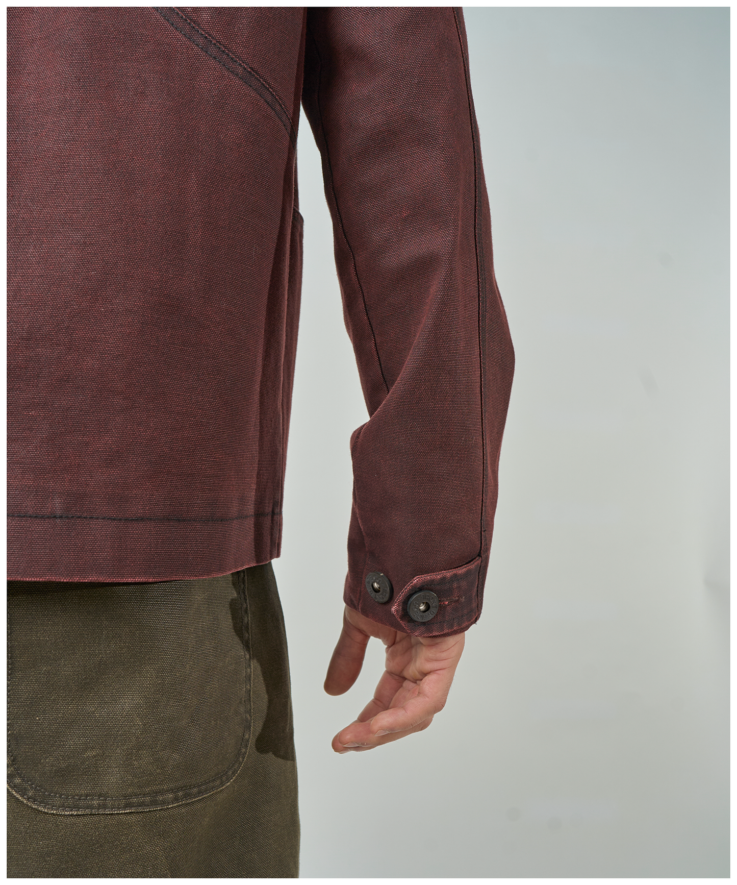 FNT 110 Three Process Gatherer Jacket V2 (Pomegranate)