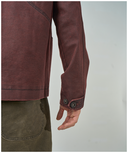 FNT 110 Three Process Gatherer Jacket V2 (Pomegranate)