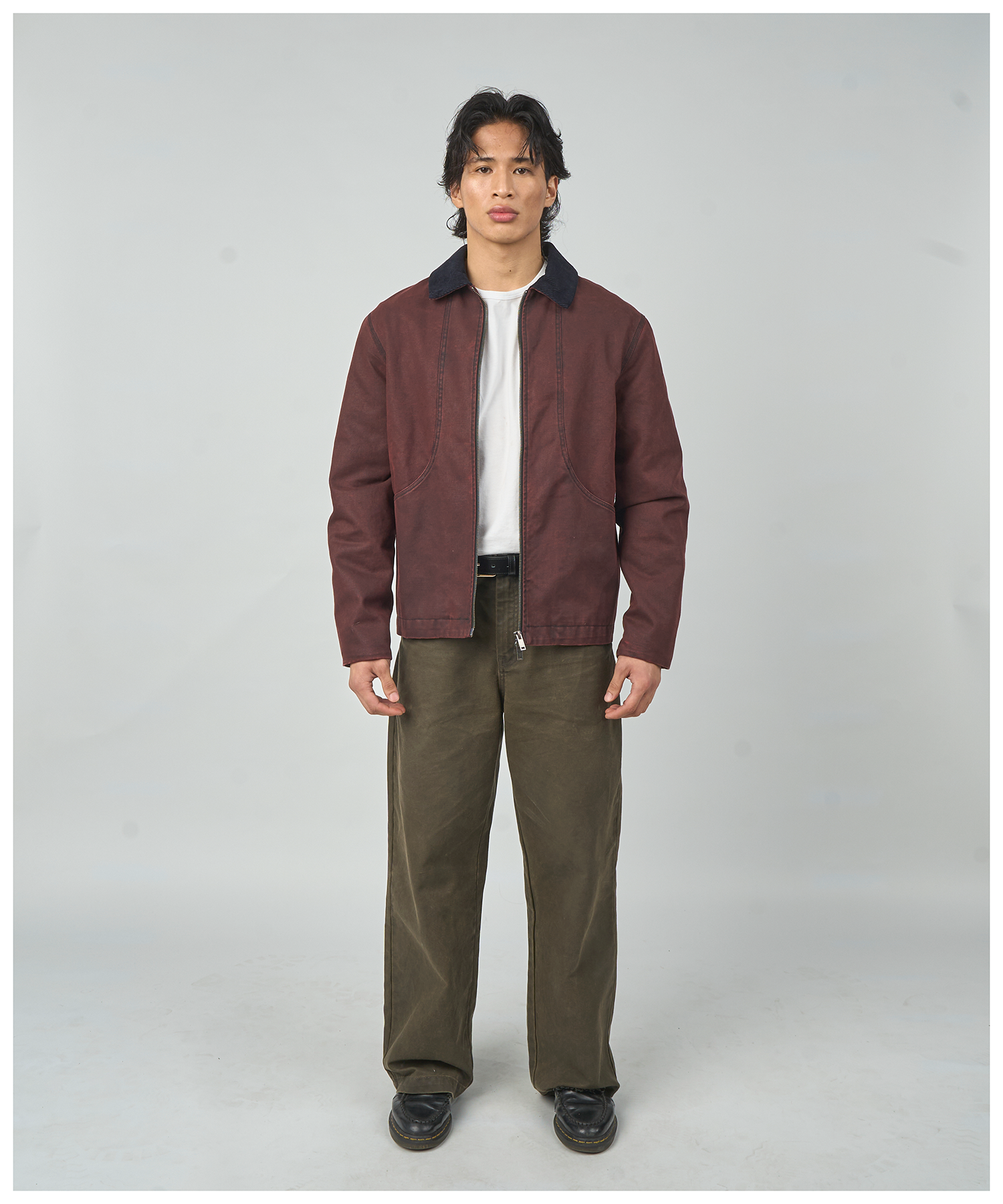 FNT 008 Three Process Gatherer Jacket (Pomegranate) image 14