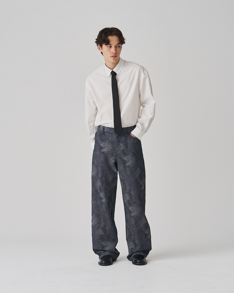 FNT 076 Fingerprint Denim Workpants