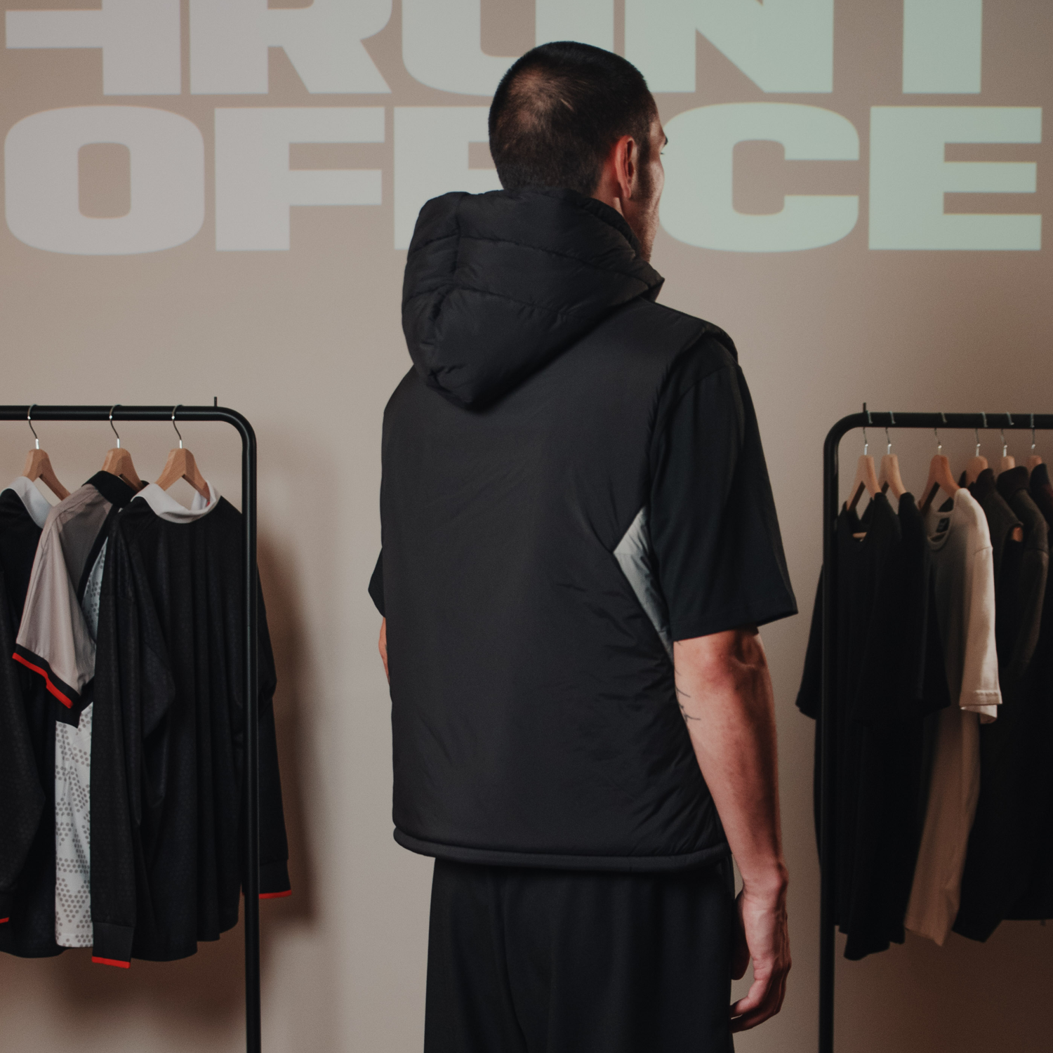 FXU 001 Front Office x UMBRO Diamond Vest (Black) image 9