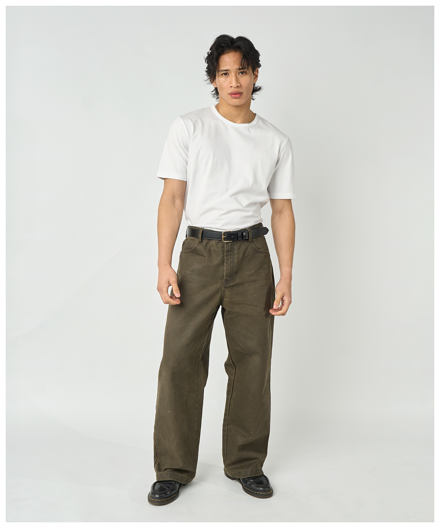 FNT 042 Three Process Workpant (Oregano) image 10