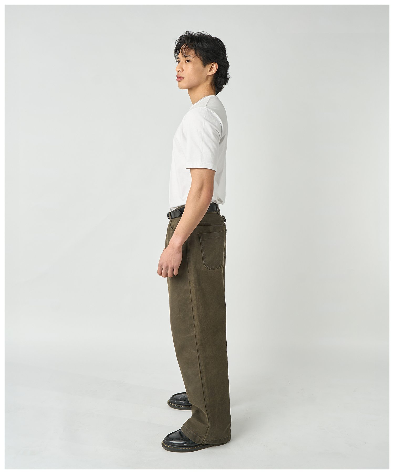 FNT 042 Three Process Workpant (Oregano) image 4