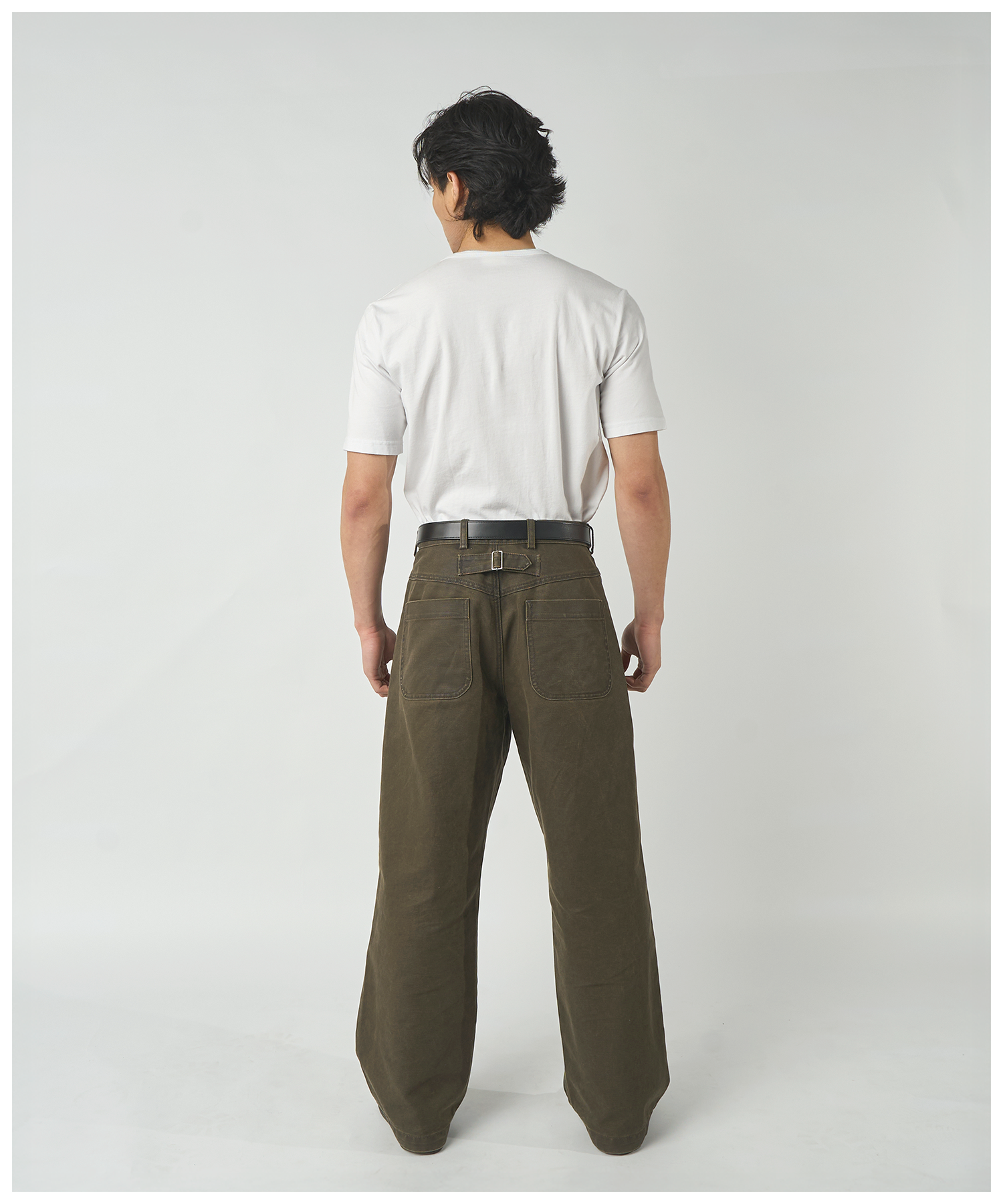 FNT 042 Three Process Workpant (Oregano) image 6
