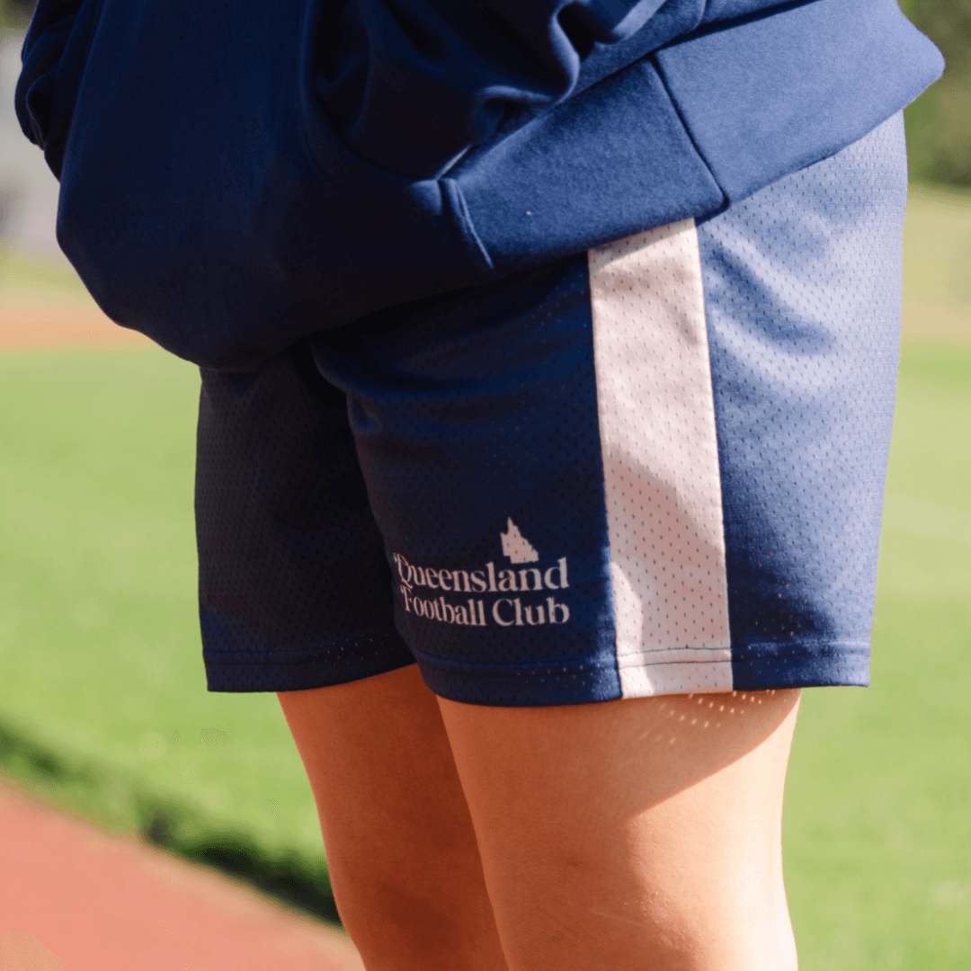Footy Shorts (Navy) image 3