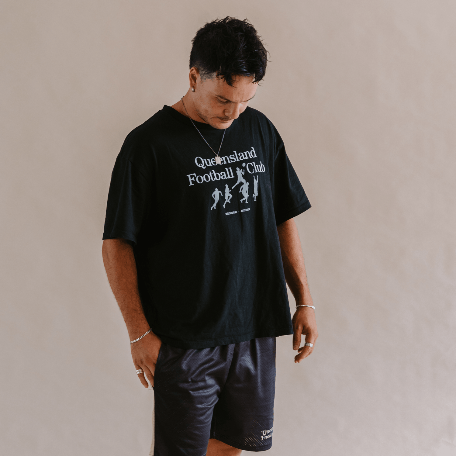 All Australian Box Tee (Mark Logo) Black image 5