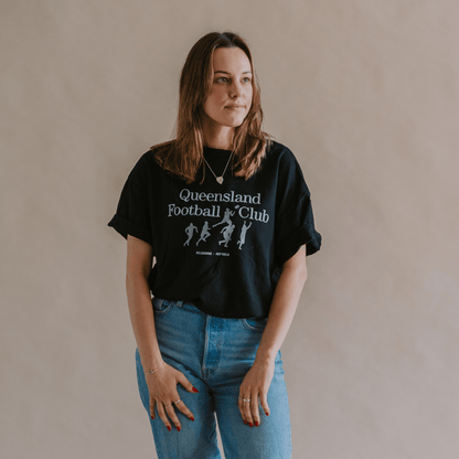 All Australian Box Tee (Mark Logo) Black