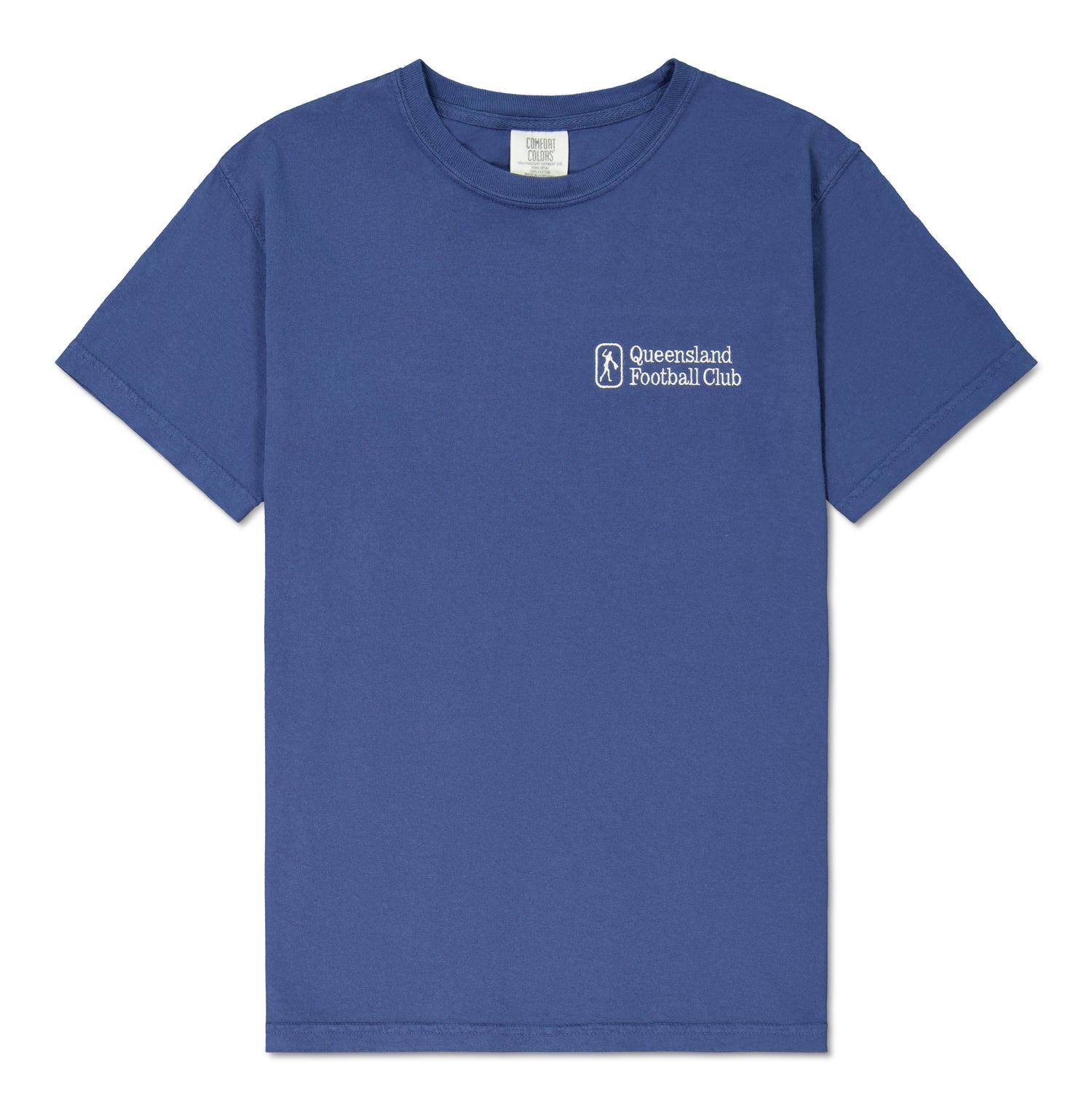 Embroidered Tee Blue (Kick Logo) image 1