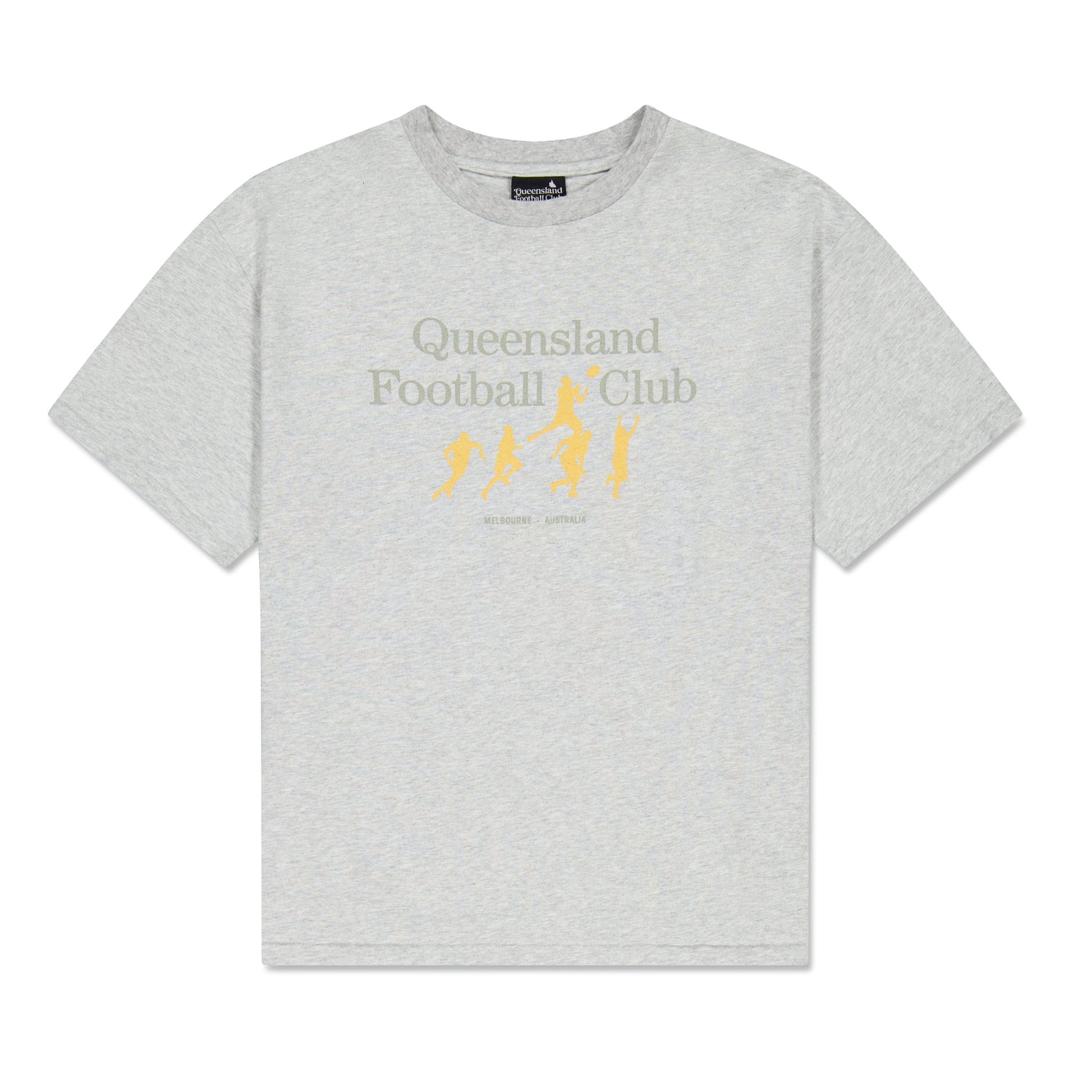 All Australian Box Tee (Mark Logo) Relaxed Grey image 1